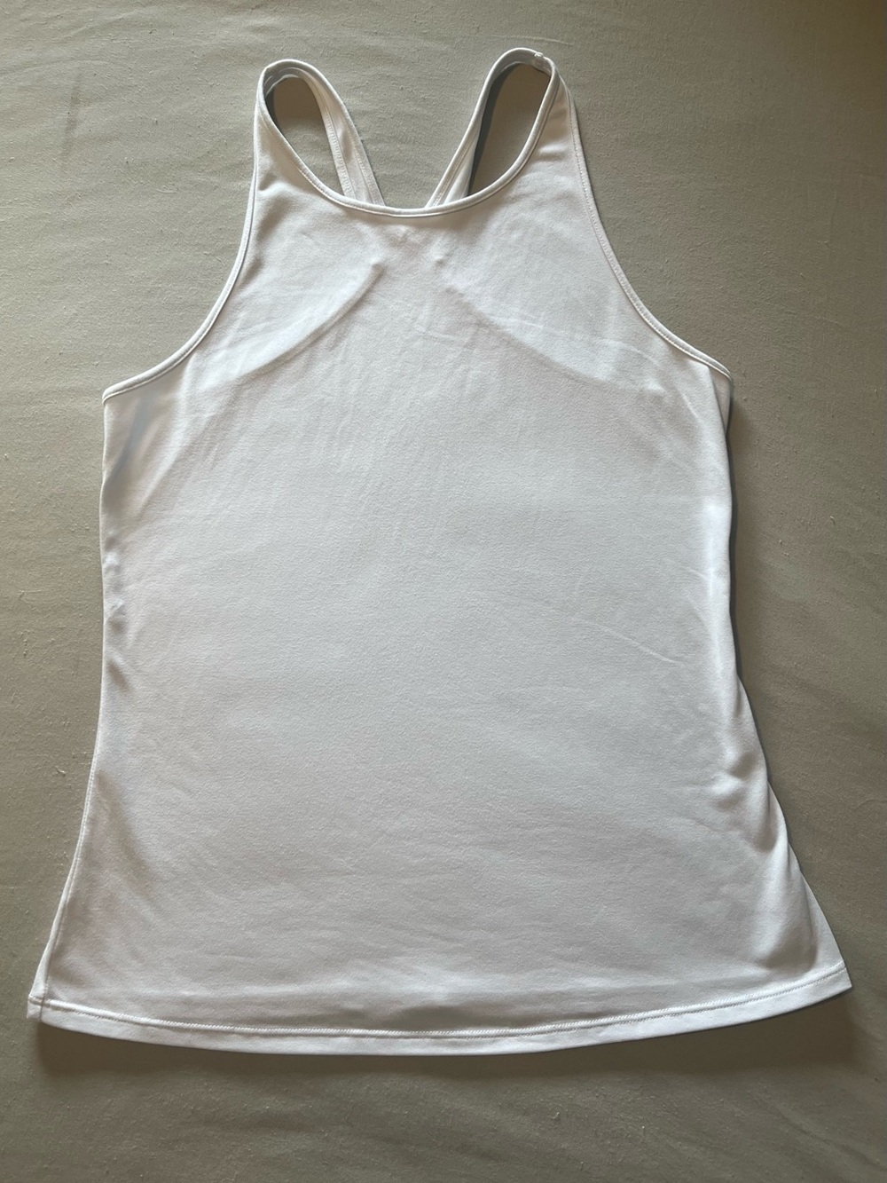 ALO Yoga White Racerback Tank